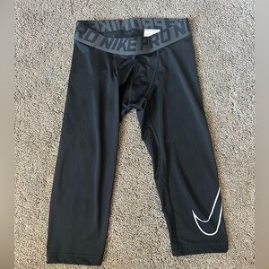 Boys Nike Pro Compression Leggings